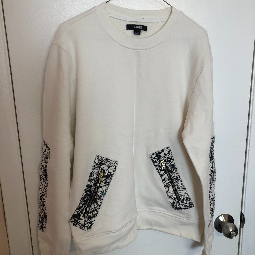 White sweater